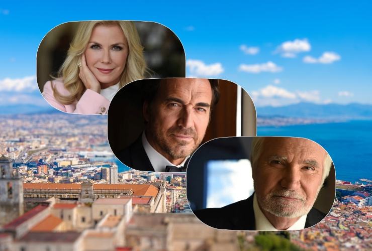 Napoli e cast Beautiful