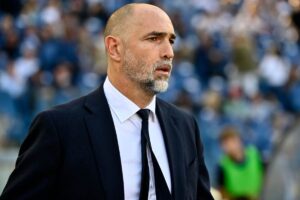 L'allenatore della Juventus Igor Tudor