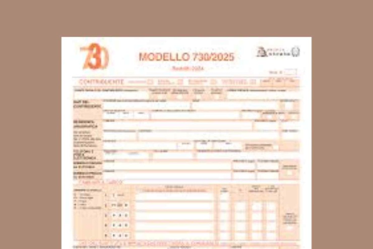 Modello 730 2025