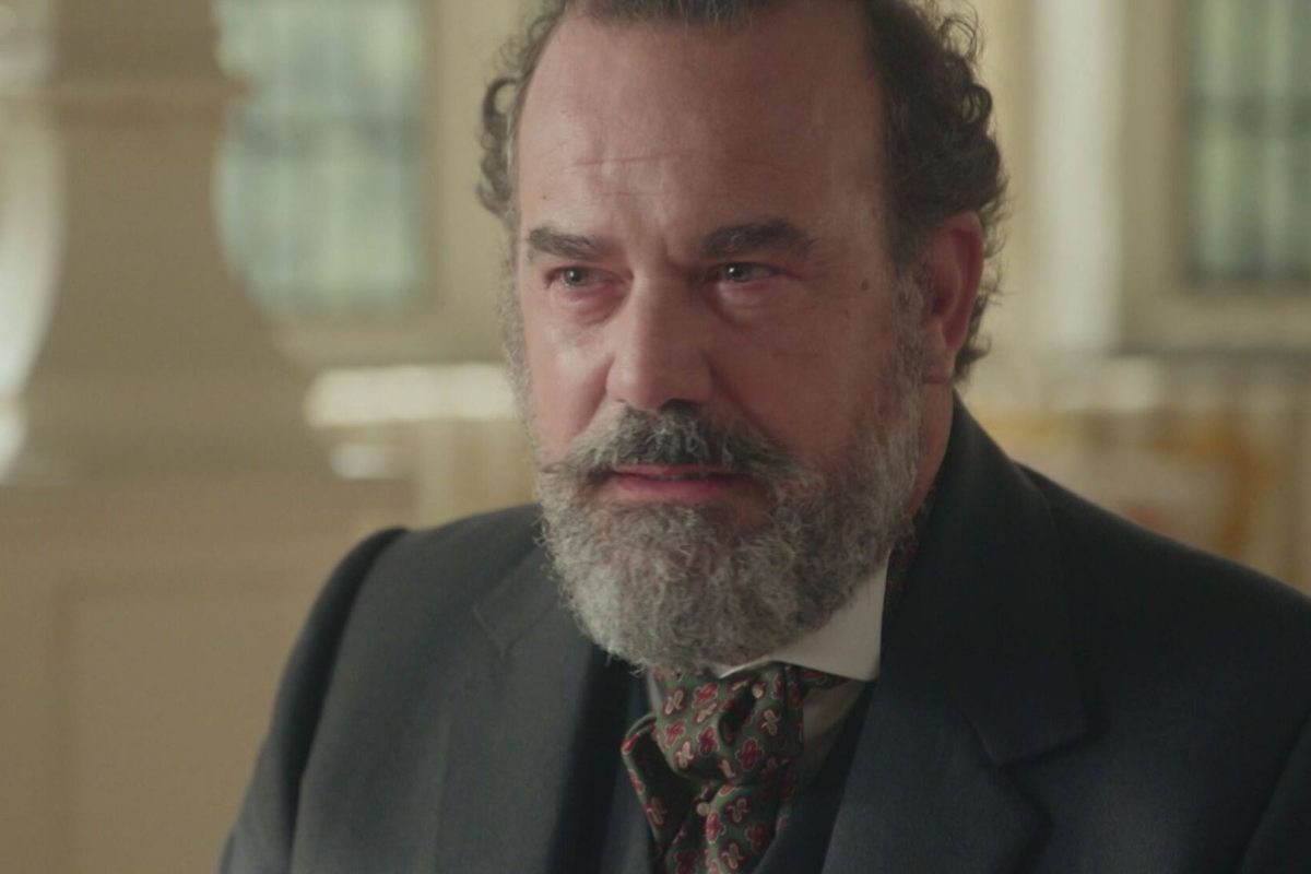 don alonso in una scena de la promessa